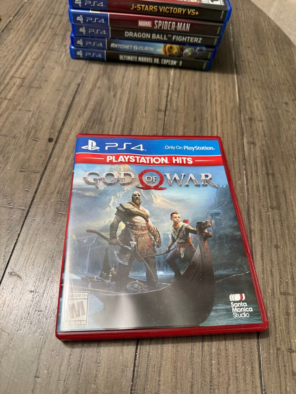 God of War PS4- PlayStation Hits Red Case - with Disc